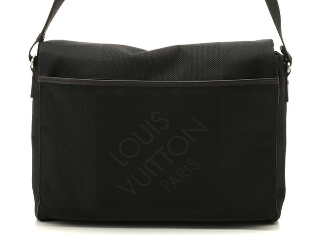 LOUIS VUITTON Shoulder Bag Messager Damier Gant Noir Black SS